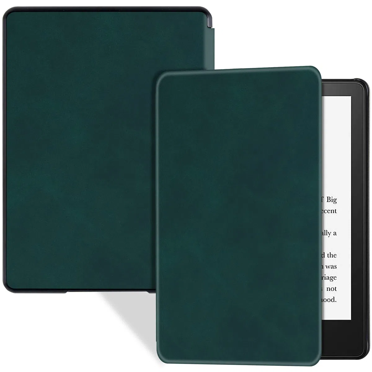 Custodia sottile per Kindle Paperwhite di 11a generazione e Kindle Paperwhite Signature Edition eReader (6,8 pollici, versione 2021), custodia leggera in pelle PU con accensione/spegnimento