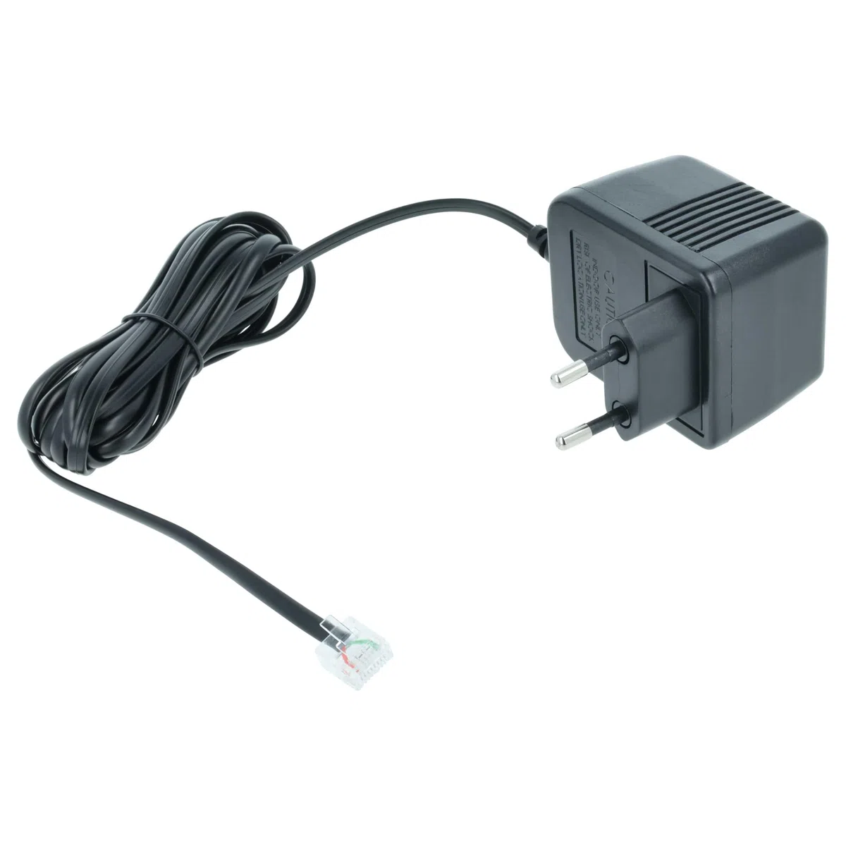 vhbw alimentatore compatibile con Aastra 6773 IP, 6775 IP telefono fisso, telefono di casa - 300 cm
