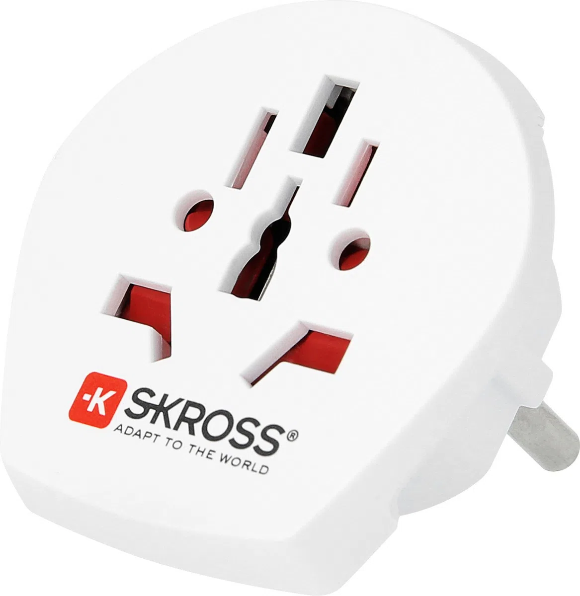 Skross PRO - World Universale Universale Bianco adattatore per presa di corrente