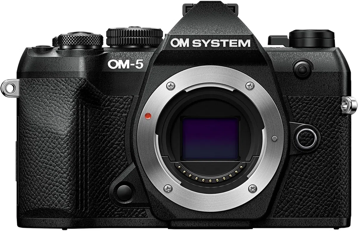 OM SYSTEM OM-5 Mark II Fotocamera Micro Quattro Terzi, 20 MP, IP53, | Corpo macchina leggero, sensore Live MOS, video 4K, scatto HighRes 50 MP, Live ND e tropicalizzazione per esterni