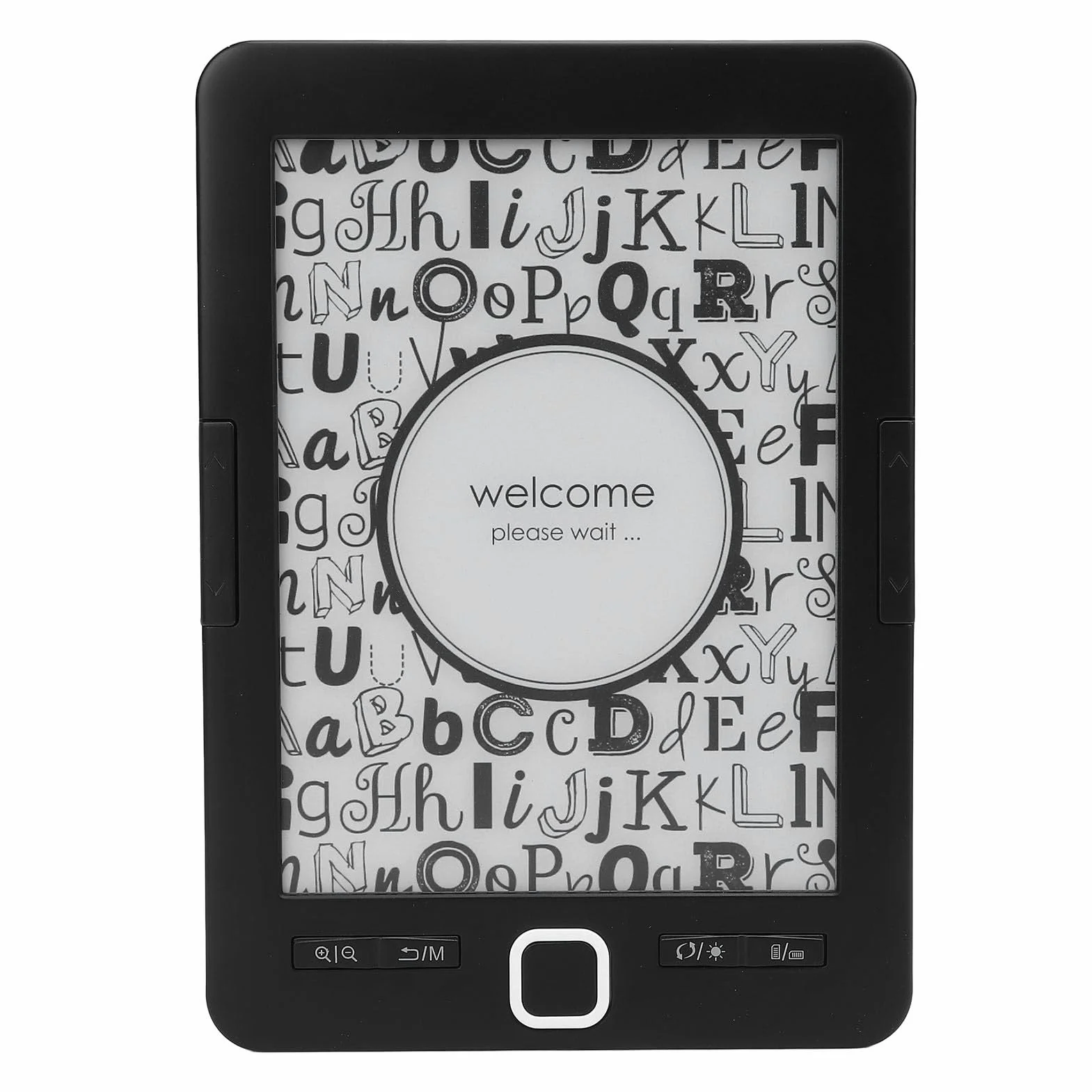 Lettore di Libri Elettrici con luminosità Regolabile e Schermo a Inchiostro da 6 Pollici - Reader Digitale Portatile da 8g per Pendolarismo e Viaggio
