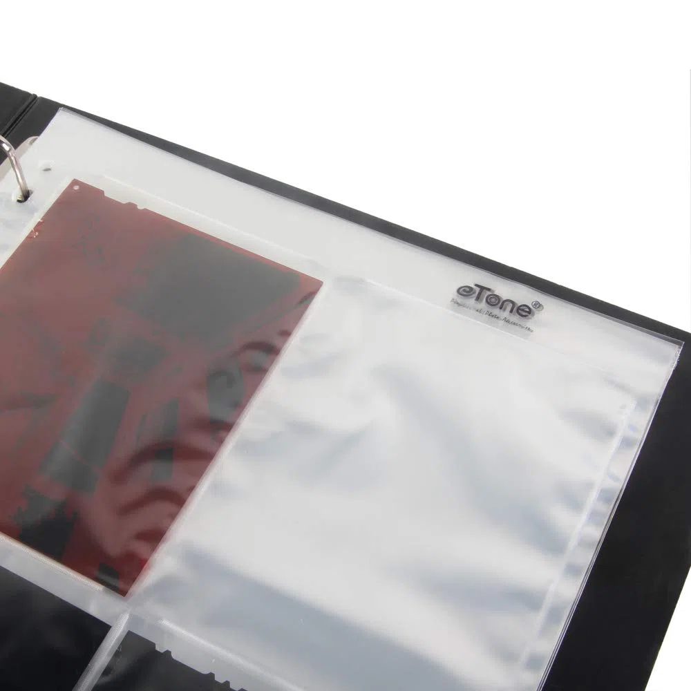 eTone 50 fogli per archiviazione, 10 x 12 cm, per conservare pagine negative (50 x 45)