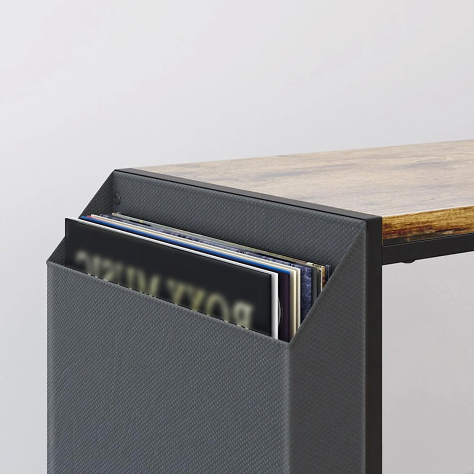 Ufficio Porta CD, tavolino creativo, disco in vinile Scaffale porta dischi | Scaffale di stoccaggio
