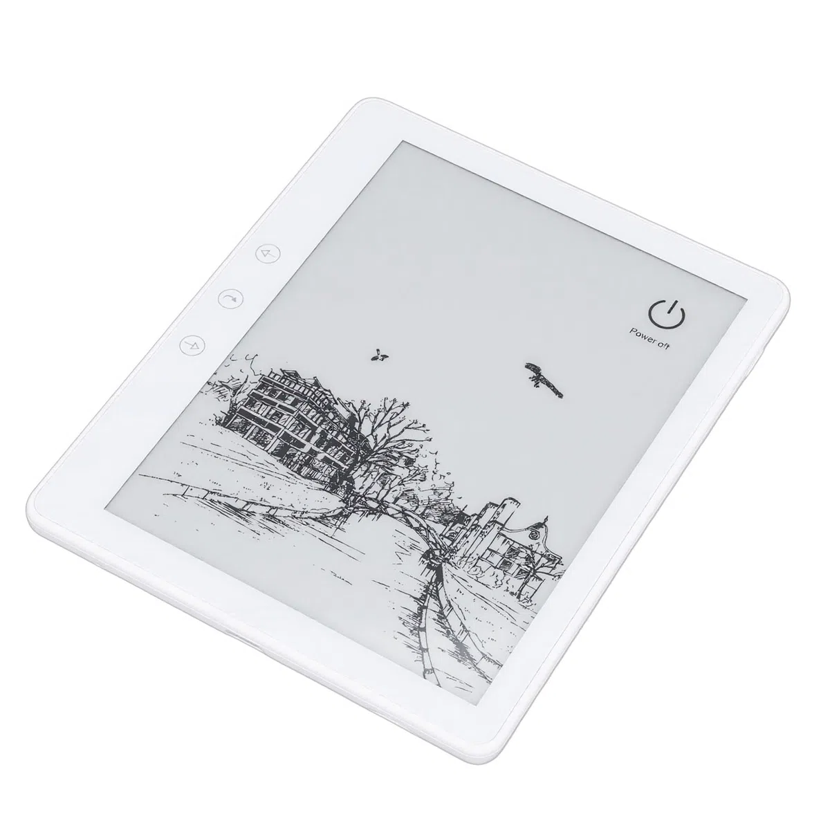 Luqeeg EReader da 5,8 Pollici, Spazio di Archiviazione da 32 GB con Supporto per Schede da 64 GB Espandibile, connettività WiFi di Tipo C Integrata, Leggero 161 G per la Lettura di EBook