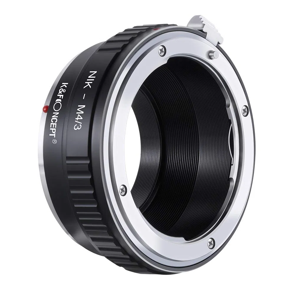 K&F CONCEPT Compatibile con Nikon AI Lente per Micro 4/3 Adattatore di obiettivo per Micro 4/3 M4/3 G1 GH1 GH2 GF1 Compatibile con Compatibile con Olympus Compatibile con Panasonic Camera