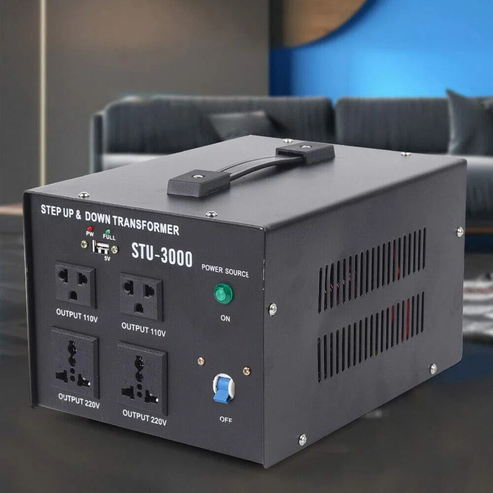 Trasformatore di tensione da 2400 W, Trasformatore multifunzione, Conversione da 110 V a 220 V, Trasformatore di tensione per tutti i dispositivi elettronici ed elettrici