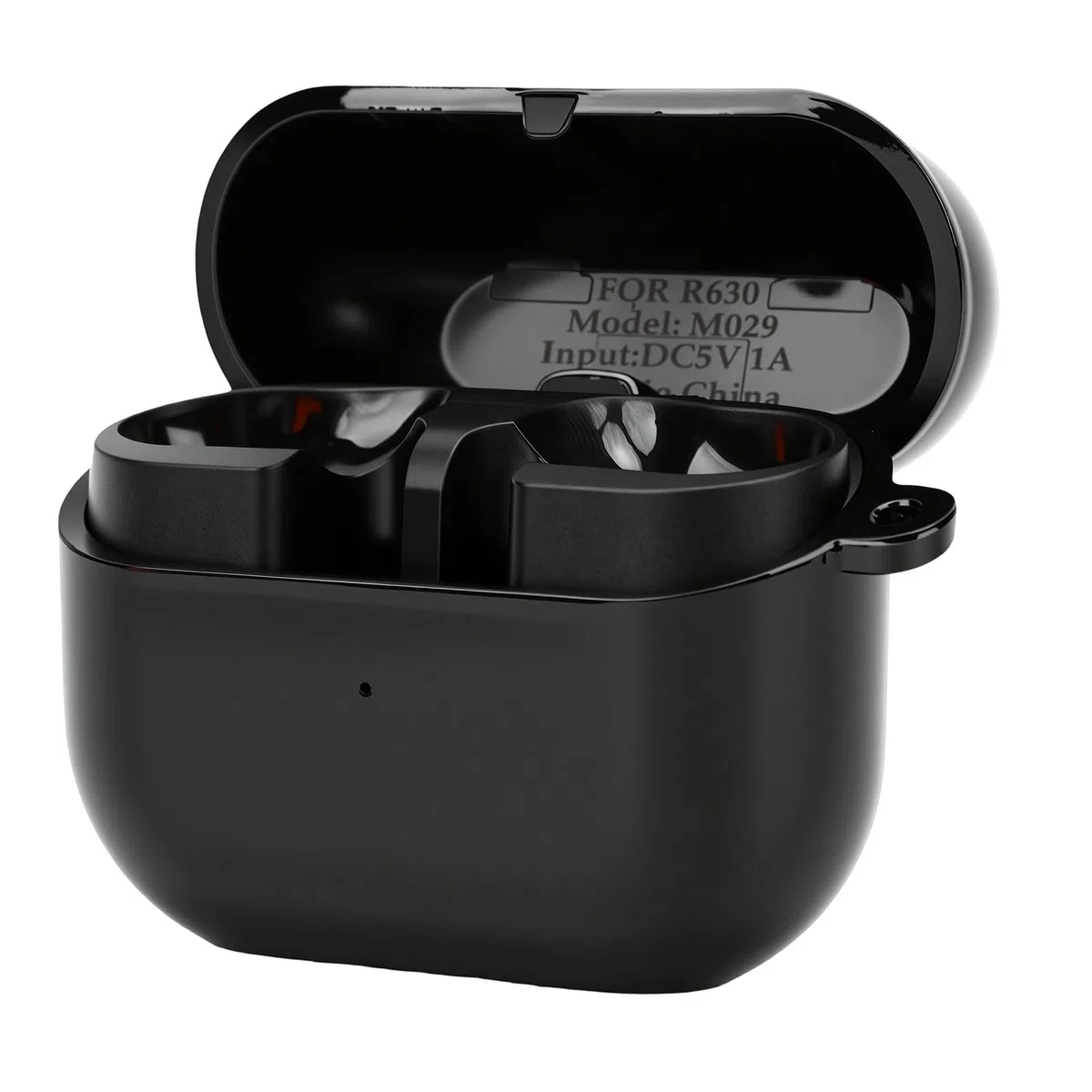Cryfokt Auto Pairing Charging Case for Buds (BLACK) | Capacità di 590 mAh, ABS e PC leggeri, connettività senza soluzione di continuità, ideale per l\'outdoor e i viaggi