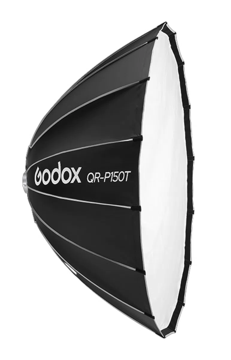 Godox QR-P150T - Softbox parabolico a sgancio rapido con supporto Bowens