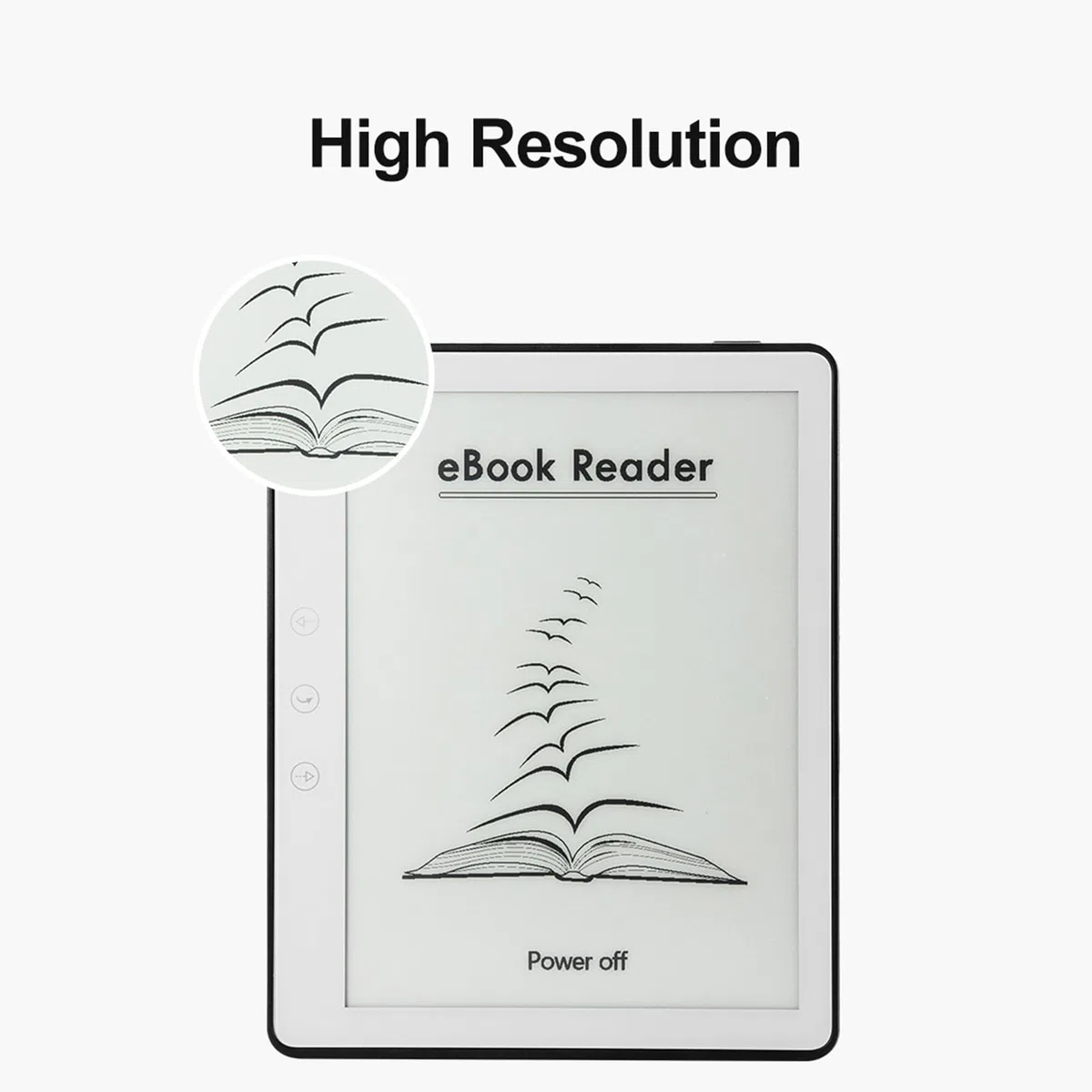 E-Reader da 5,76 Pollici per 8.1, Lettore di EBook con Schermo Antiriflesso con Display Chiaro, Durata della Batteria di Settimane per la Lettura (1G+16G)