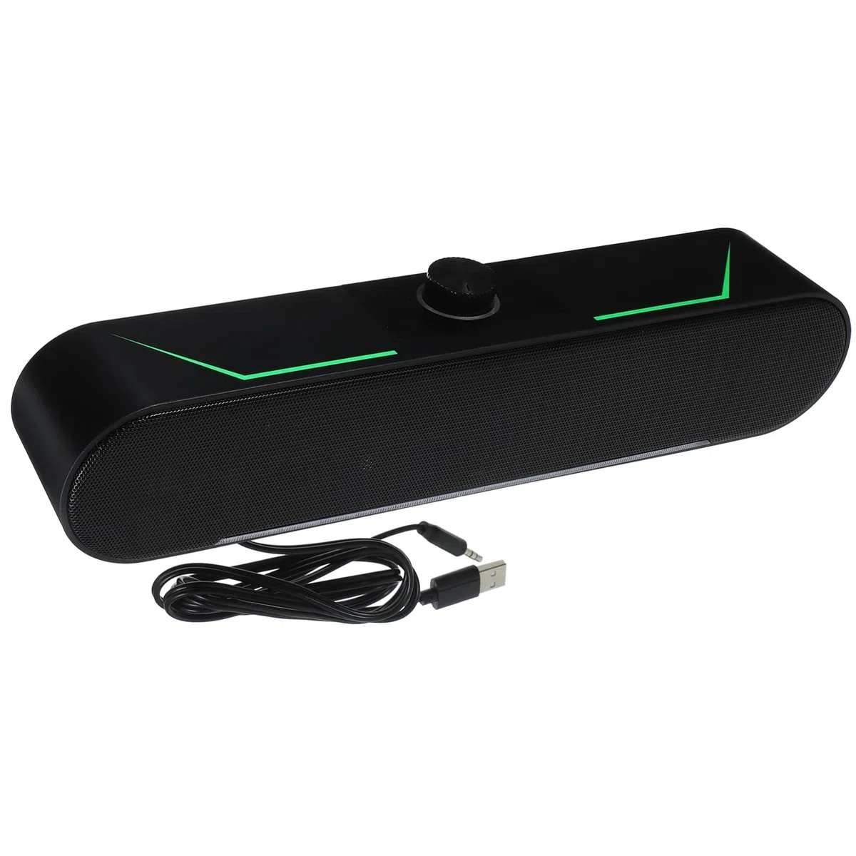 Housoutil Soundbar Stereo Altoparlanti Per Computer Cablati Altoparlanti Per PC Da Gioco Neri Soundbar Per Tablet