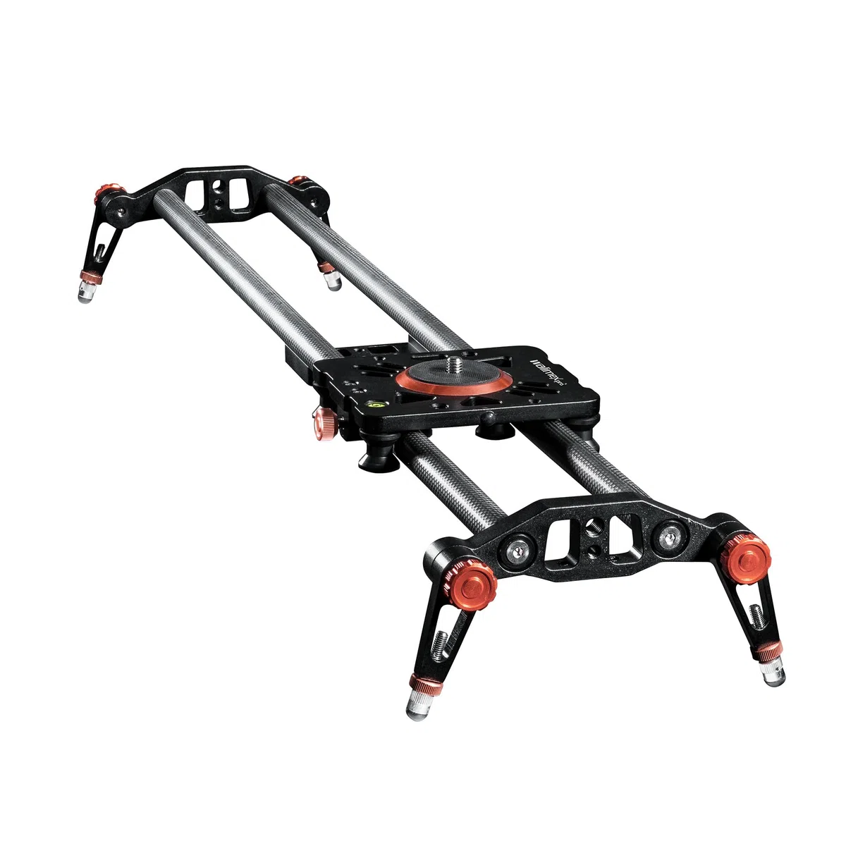Walimex pro Slider camera Carbon Video nero Binario scorrevole 50 cm per videocamera con borsa di trasporto e livella a bolla