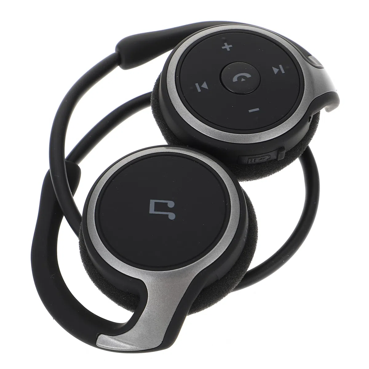 NUOBESTY Auricolare Wireless Sportivo Gancio per Orecchio, Leggero e Comodo Occhiali, per Palestra e Backpacking, Nero, Versione 4.1