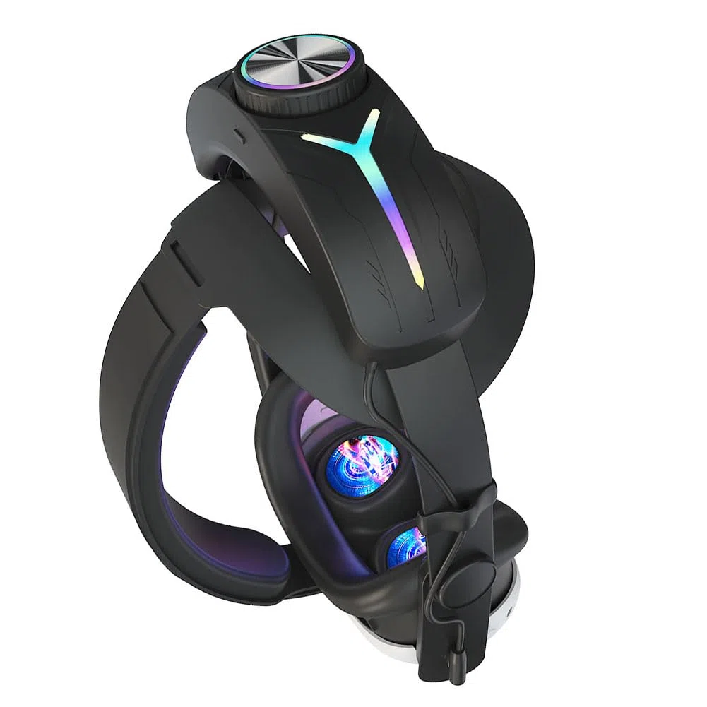 7 pezzi Set di coperture protettive Cinghia for la testa RGB Copertura for guscio Copertura for il viso Manopole for controller Copertura Protezione for lenti Coperture for joystick