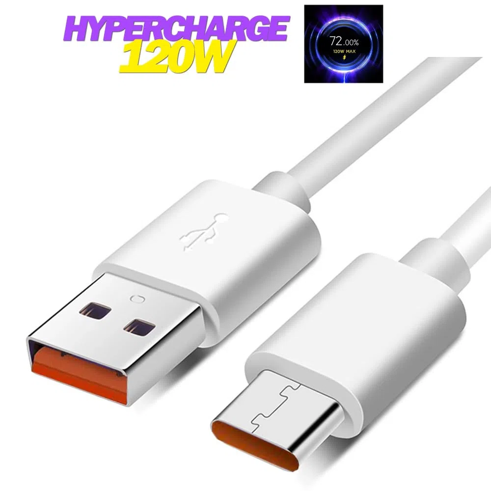 Caricabatterie Hypercharge da 120 W per Xiaomi MDY-14-EE USB C cavo di ricarica GaN rapido adattatore turbo per Xiaomi 17 17Pro 15T 15 15 Ultra 14T 14 14Pro 13T 13 12 Redmi Note 15 14 13