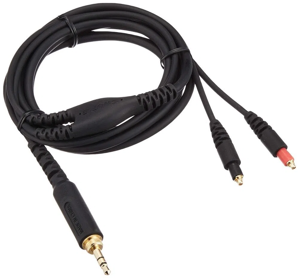 Shure Hpasca3 Cavo Dritto Di Ricambio Sdoppiato, Staccabile Per La Cuffia Srh1540