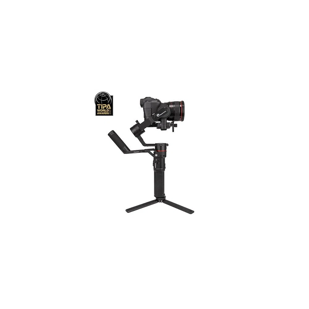 Manfrotto MVG220, Gimbal Portatile Stabilizzata a 3 Assi Professionale per Fotocamere Mirrorless e Reflex, Flessibile, Sostiene Fino a 2,2 kg, Perfetta per Fotografi, Vlogger e Blogger