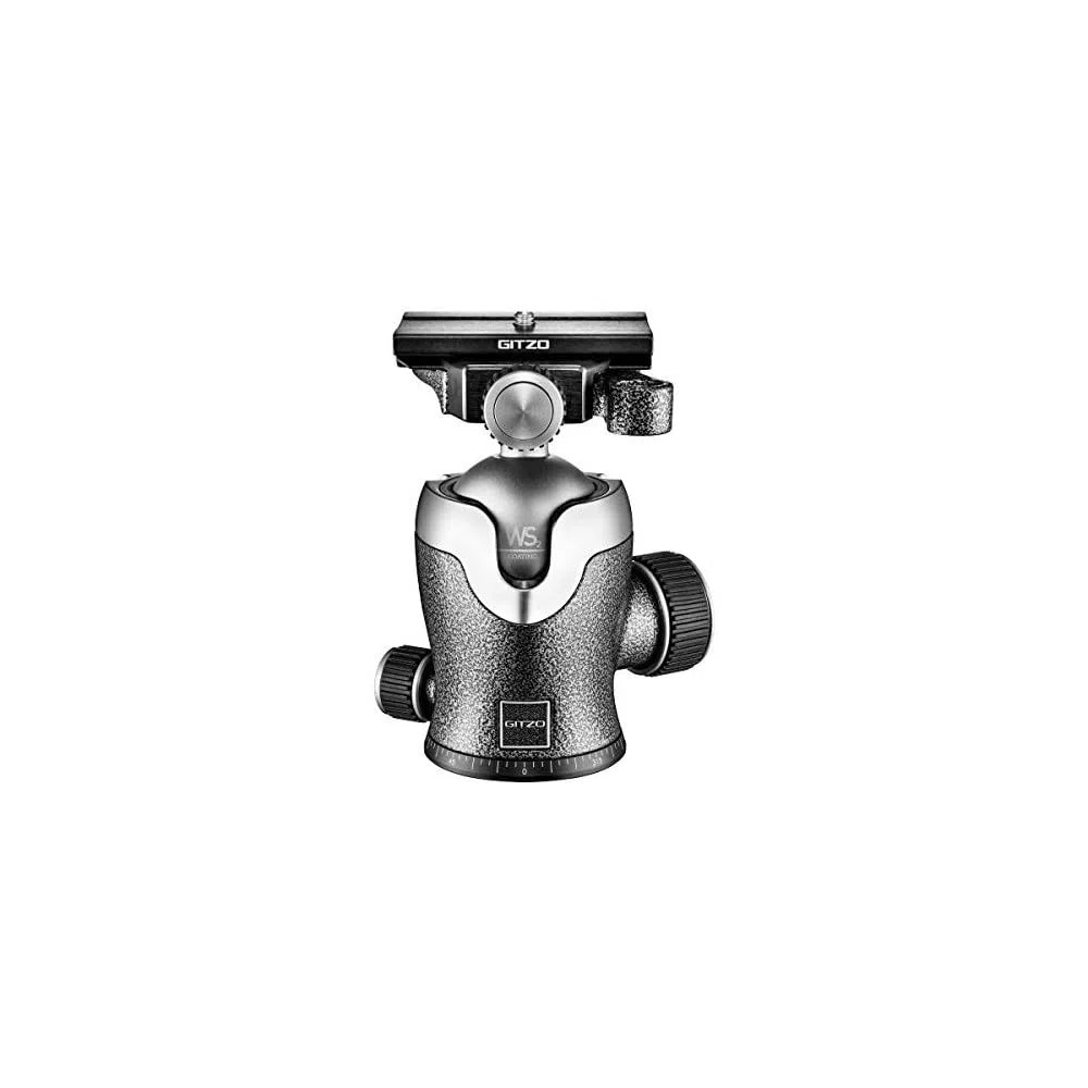 Gitzo GH3382QD 1/4" Palla Nero, Metallico testa per treppiede