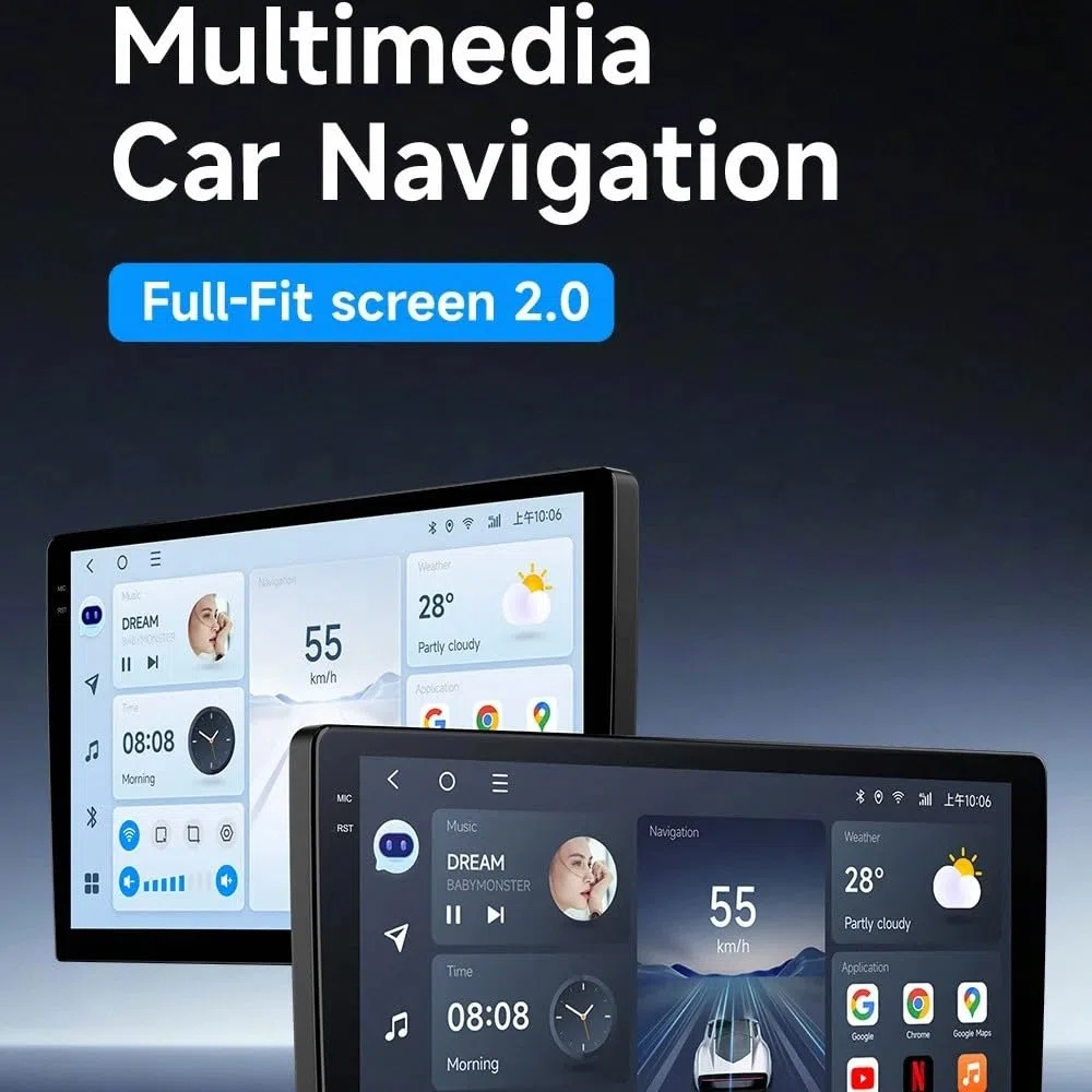 Radio Macchina Touch Screen per Kia Rio 2 2005-2011 Wireless Carplay Android Auto Stereo Auto Bluetooth Ips con Pantalla Táctil con Gps, 8 Nucleo 6G+128G