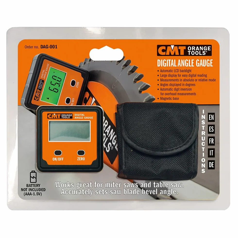 CMT Goniometro digitale tascabile +-180° (60x60x28mm)
