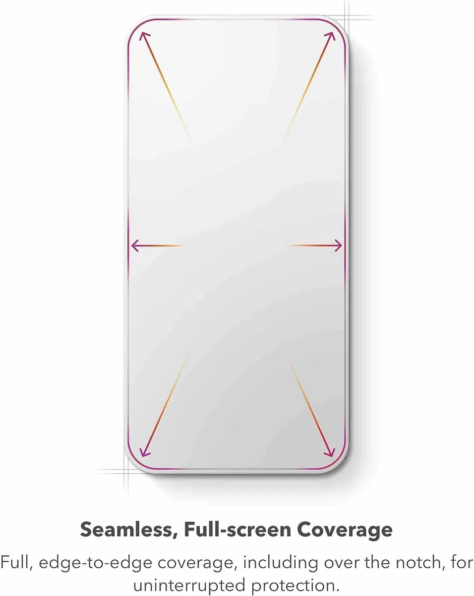 ZAGG InvisibleShield XTR3 Apple Watch Ultra 2 / Apple Watch Ultra Screen Protector - Case Friendly Screen, Impact & Scratch Protection, Clear