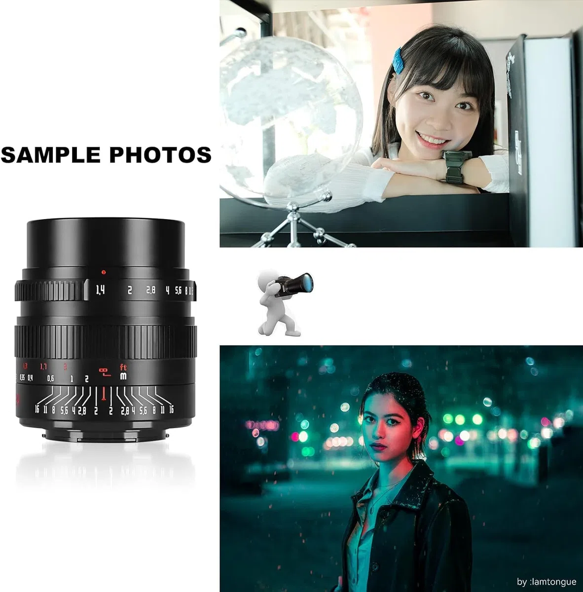 7artisans Obiettivo manuale a focale focale da 24 mm F1.4 APS-C, apertura ampia, compatibile con fotocamere mirrorless Fuji X, X-A1, X-A10, X-A2, X-A3, A-at, X-M1, XM2, X-T1, X-T10, X-T2, X-T20,