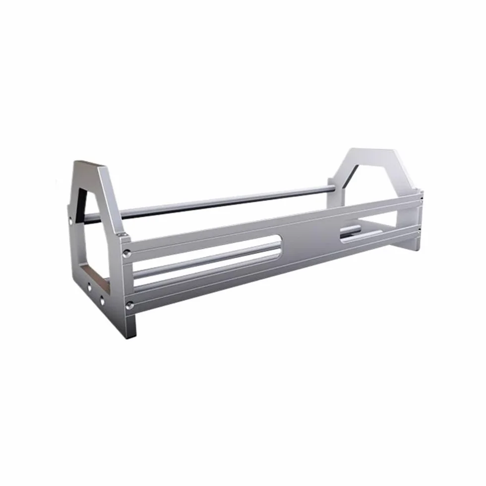 Portadischi per album, Porta-album da tavolo in lega di alluminio con supporto for album CD in metallo aperto in stile industriale