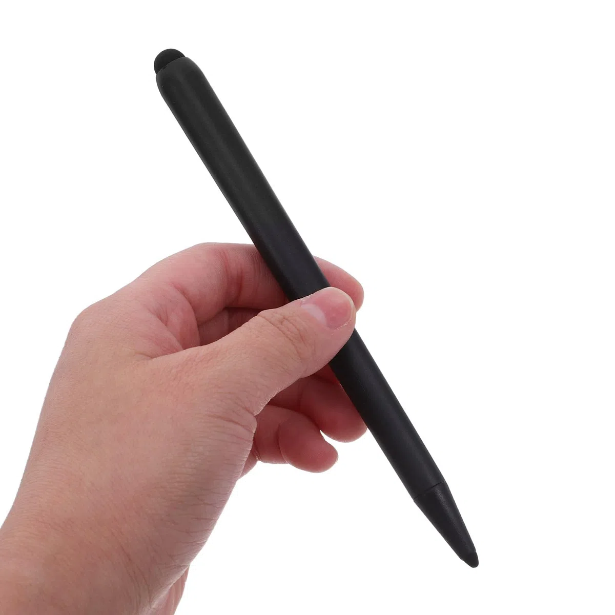 Penna Touch per Schermo Nero 2 Pezzi Design a Doppia Punta in Abs per Insegnamento e Riunioni Aziendali, Esperienza Confortevole e Uso Versatile