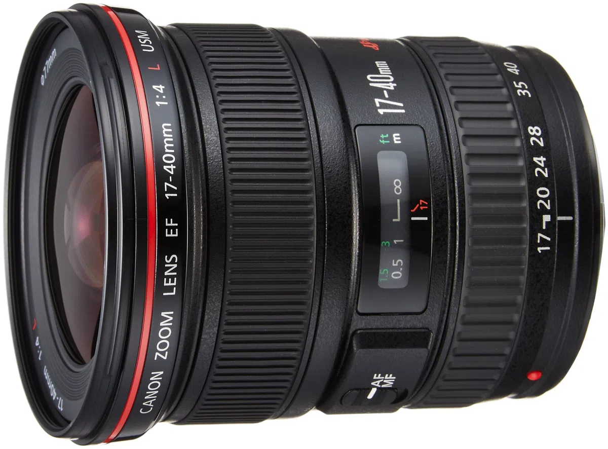 Canon EF 17-40mm F4L USM Objektiv (77mm Filtergewinde) schwarz