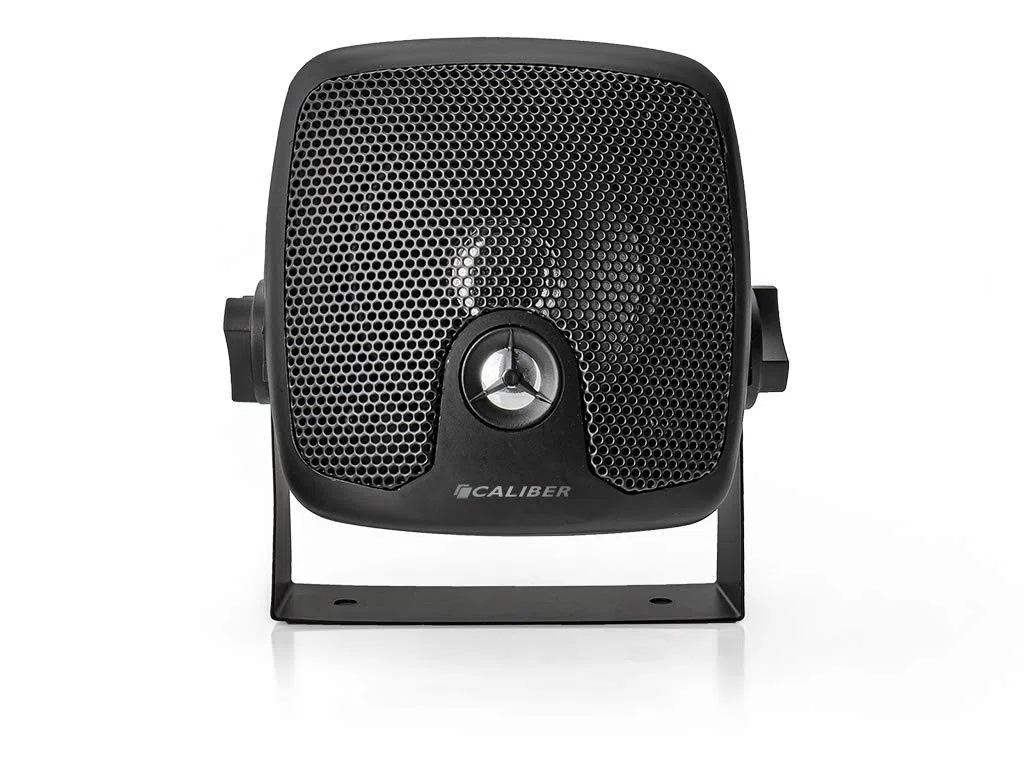 Caliber CSB3-1 - Altoparlanti a 2 vie - 80 Watt (160 W per coppia) - Altoparlanti compatti - Altoparlanti auto - per barca, campeggio, spa, terrazzo, bagno - nero