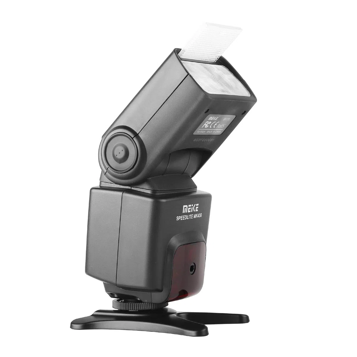 Meike MK430 TTL LCD Flash Speedlite compatibile con fotocamera Canon DSLR Camera EOS 70D 77D 80D Rebel T7i T6i T6s T6 T5i T5 T4i T3i SL2 and with Standard Hot Shoe Stand