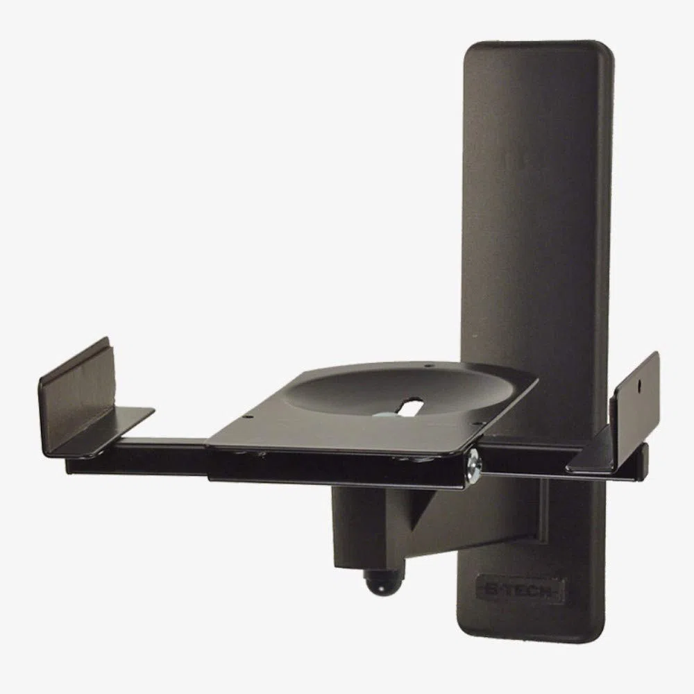 BT77 Black - Coppia di supporti da parete per altoparlante c/nero
