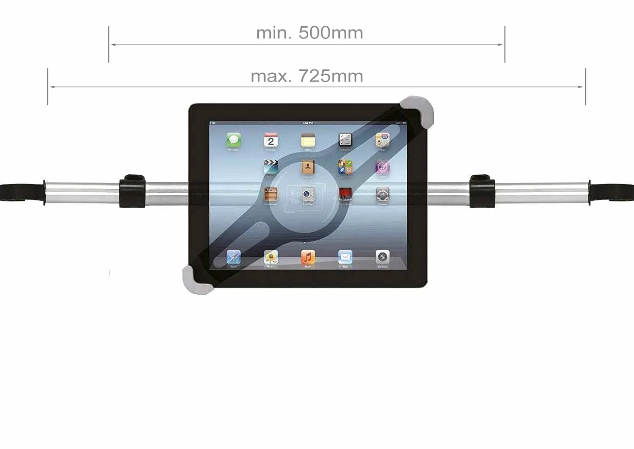 Supporto Tablet (anche Grandi) Auto Centrale 9,7"-14,5" Porta iPad Auto Bambini Poggiatesta Compatibile con i Pad/iPad Pro Galaxy Tab Tablet Car Headrest Mounts Portatablet da Macchina
