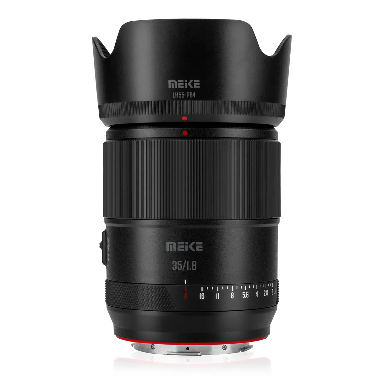 Meike, Obiettivo da 35 mm F1.8 full frame grandangolare AF STM con autofocus, a focale fissa per ritratti, compatibile con fotocamere mirrorless Panasonic Lumix, Sigma e Leica con attacco L-Mount S1