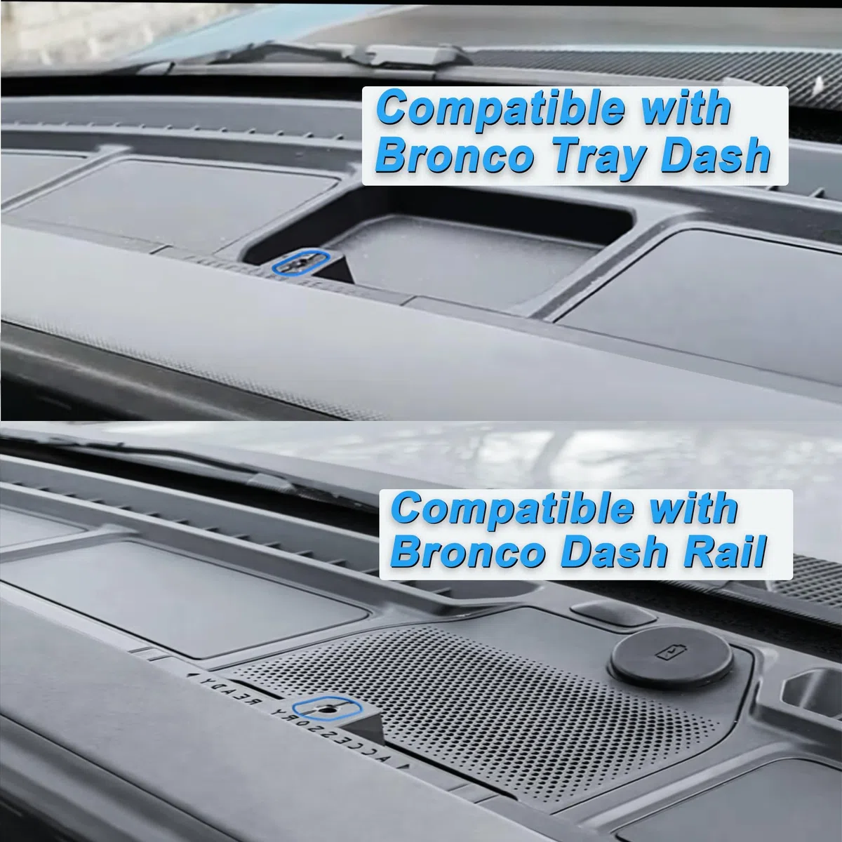 Supporto magnetico per telefono di ricarica wireless per Ford Bronco 2021-2026 2/4 porte | Magsafe - Supporto per cellulare per Ford Bronco, accessorio Bronco con cavo da 1,5 m, non per Bronco Sport