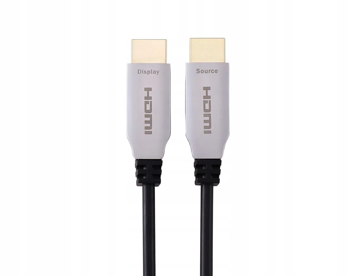 Cavo ottico 8K HDMI Fibre 10M HDMI 2.1 48Gbps 8K @ 60Hz 4K @ 120Hz Dynamic HDR/eARC/HDCP 2.2/3D Slim flessibile per HDTV/Projector/Home Cinema/TV Box/Gaming Box