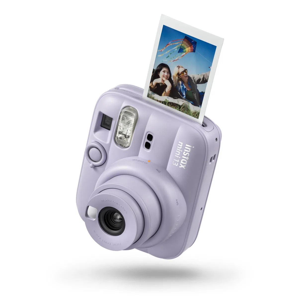 Fujifilm instax mini 13 Dreamy Purple, Fotocamera Istantanea Ibrida | Specchietto Selfie e Modalità Autoscatto, Esposizione Automatica, Flash Integrato, Design Pop, Dimensioni Stampa 86mm x 54mm