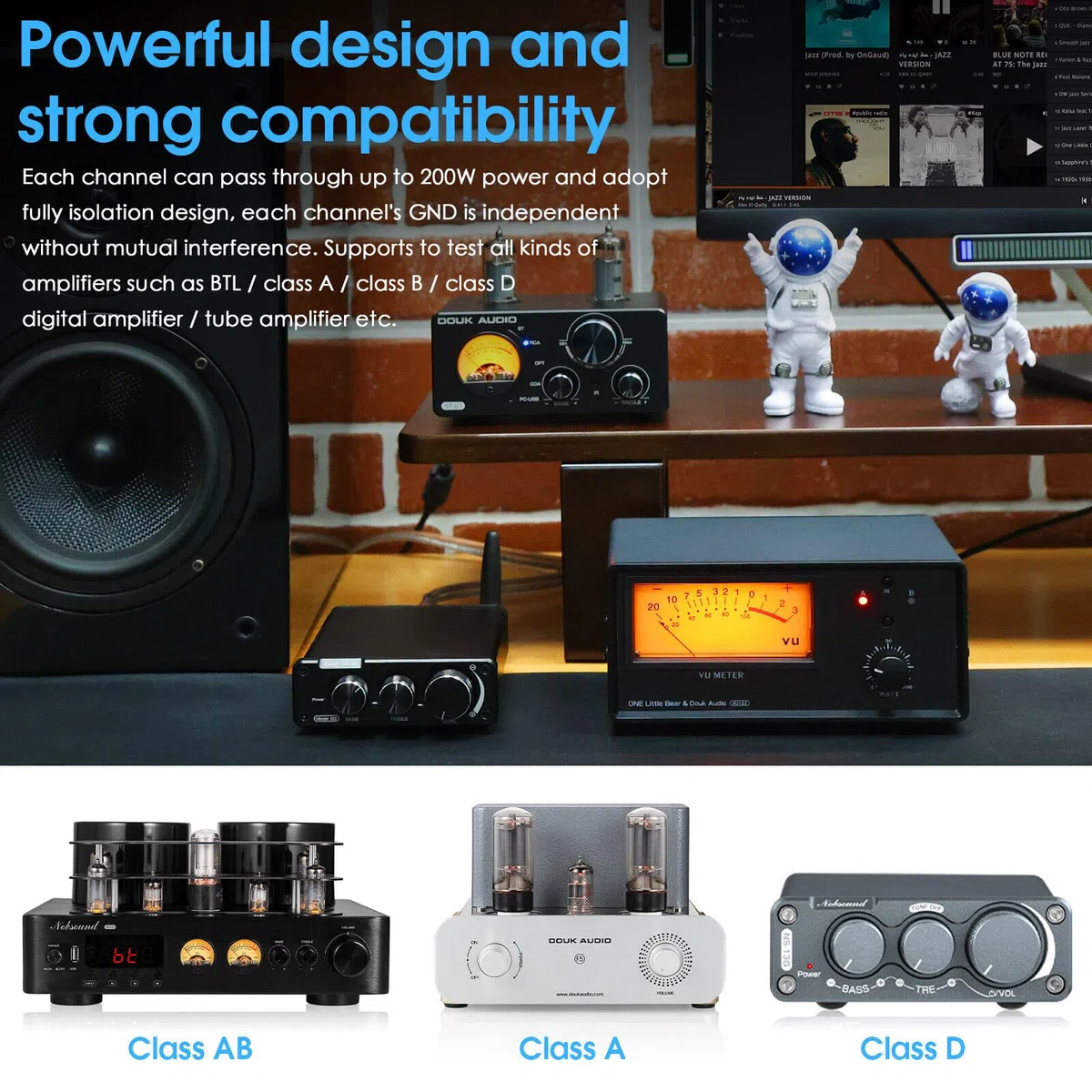 Selettore audio a 2 vie amplificatore/altoparlante commutatore scatola splitter