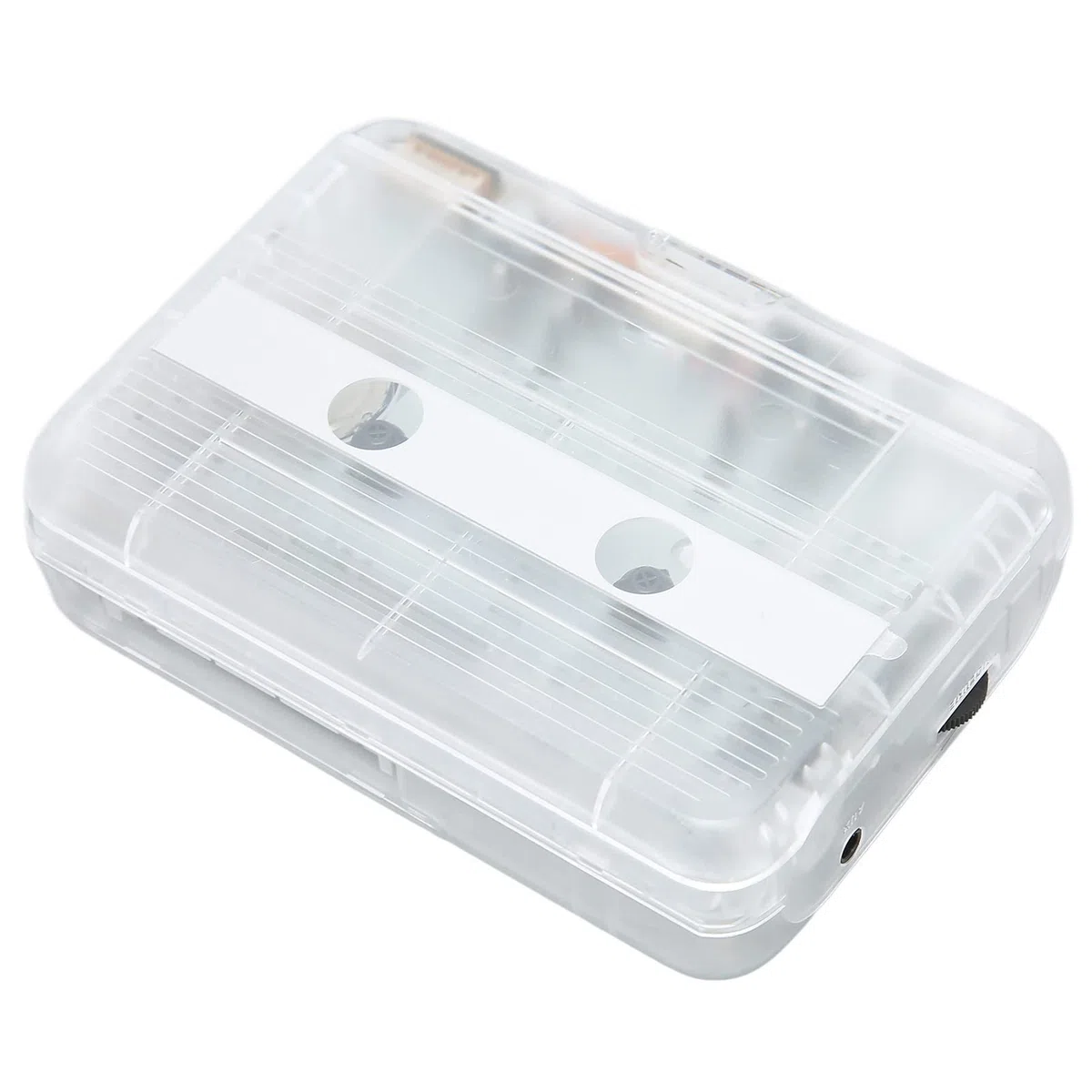 Fabater TON007B Lettore di Cassette Bluetooth con Cuffie Lettore di Cassette Stereo con Inversione Automatica, Ricevitore Trasmettitore Wireless Bluetooth 5.0 Portatile, Radio FM Jack da 3,5 Mm, 2