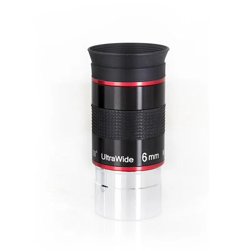 Accessori astronomici del telescopio 1,25" oculare grandangolare di grado 68 6mm