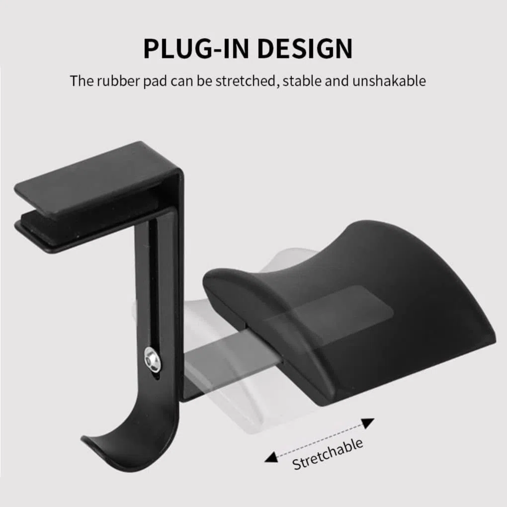 MRKU Supporto per Cuffie, Gancio per Cuffie, Supporto da scrivania Universale, Staffa da Gioco, Supporto per Display salvaspazio
