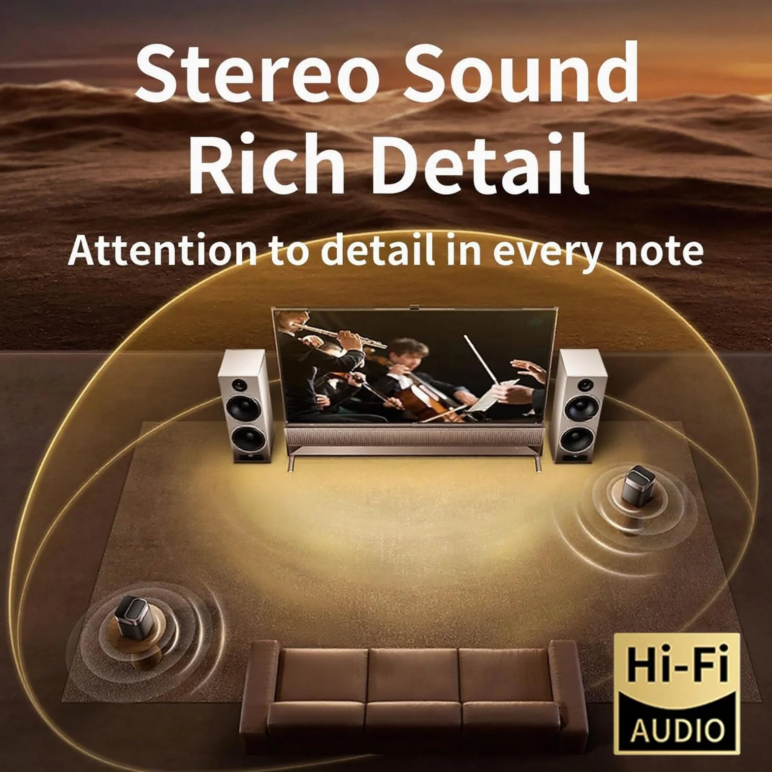 Audiophile - Cavo audio HiFi 2RCA maschio a RCA maschio, 4N OFC Core, connettori placcati oro 24K, con treccia in nylon, coassiale; compatibile con amplificatori, lettori CD, giradischi, DAC e