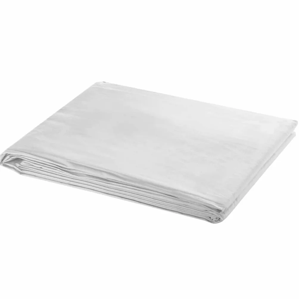 Sfondo fotografico in cotone, 600 x 300 cm, per fotografia e produzione video, bianco