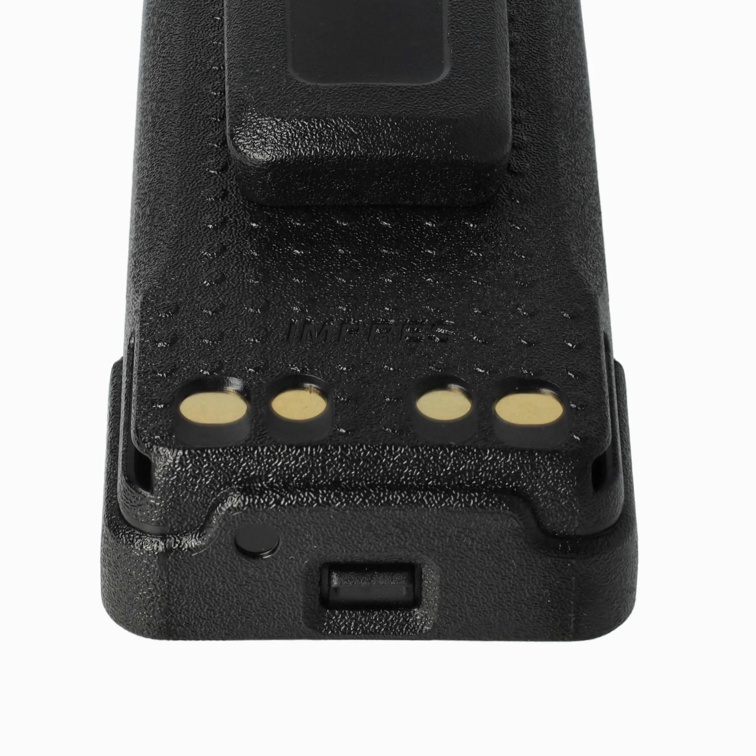 vhbw 2x batteria compatibile con Motorola XIR P6620, XIR P6600, DP4801e radio (3000mAh, 7,2V, Li-Ion) + clip