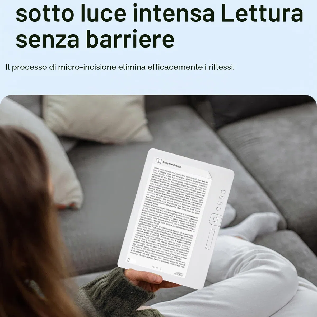 Lettore di Libri Elettronici Lettore LCD TFT Portatile da 7 Pollici Comoda Esperienza di Lettura con Cover e Auricolari, Dimensioni dello Schermo 800x480 per Tutte le età (8G)