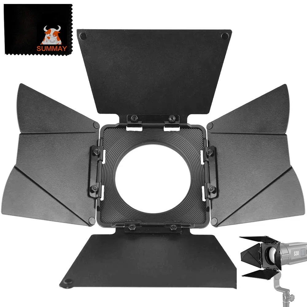 GODOX SA-08 8 foglie Barndoor per S30 Focusing LED Light