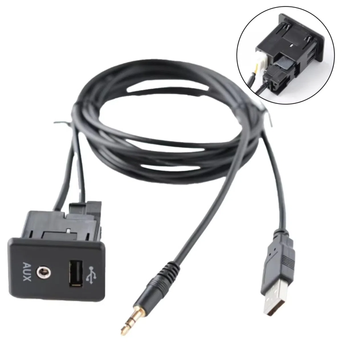 interfaccia USB AUX auto Presa USB Console Compatibile Con Nissan Per Frontier Per Rogue 2014-2017 Cavo Di Interfaccia Audio AUX Per Auto
