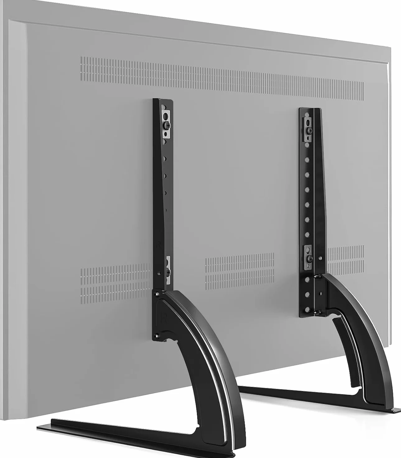 RFIVER Supporto TV Universale da Tavolo Piedistallo TV Regolazione Altezza per Televisori da 32 "- 55" VESA 800 x 400mm Nero UT3002