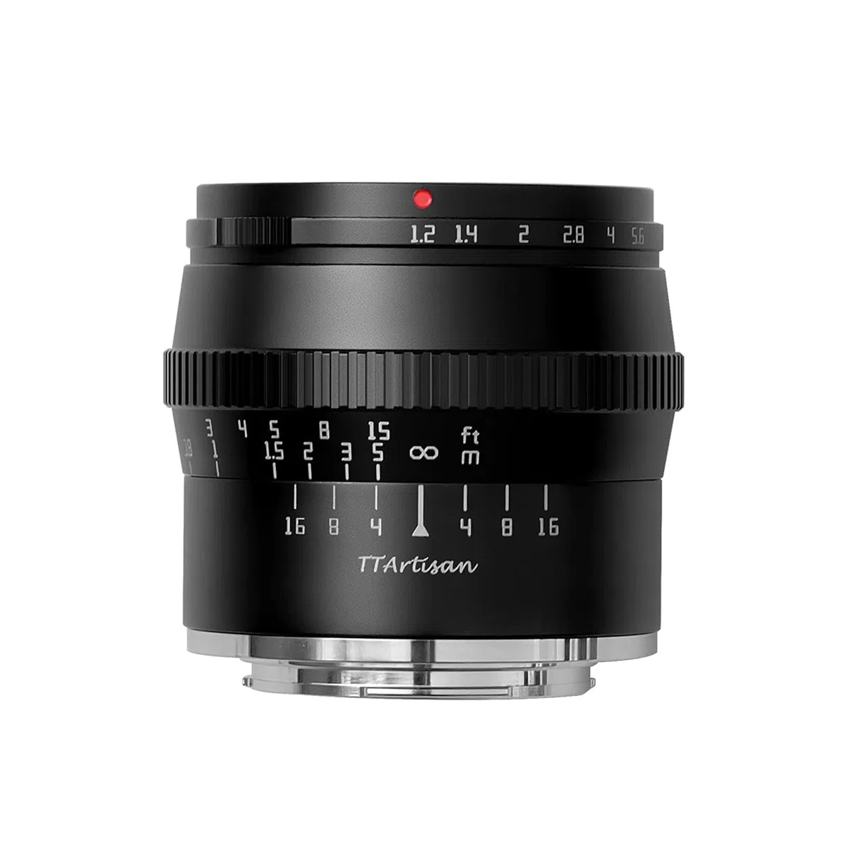 TTARTISAN 50mm F1.2 Obiettivo per fotocamere APS-C Obiettivo primario a grande apertura con messa a fuoco manuale per Fuji X Mount