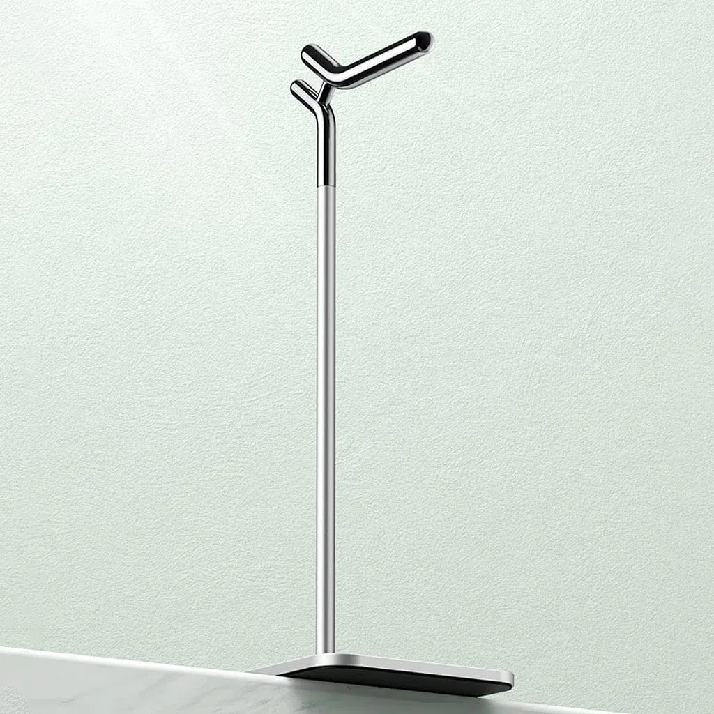 porta-cuffie, Supporto verticale in metallo for auricolari da tavolo