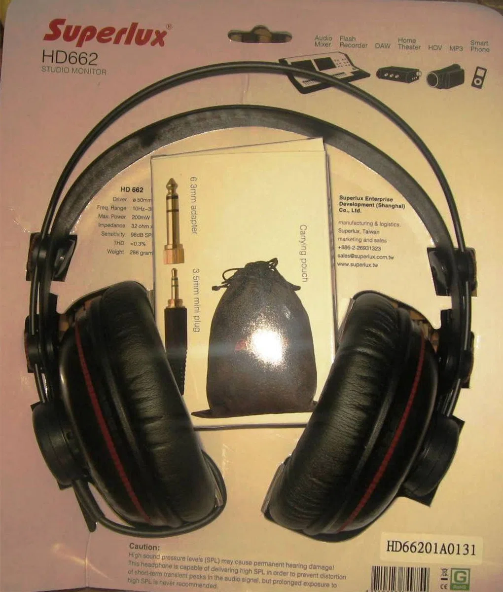 Superlux HD-662 Cuffie da studio chiuse